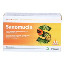 Comprimés pelliculés gastro-résistants de Sanomucin (60 pièces)