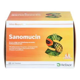 Comprimés pelliculés gastro-résistants de Sanomucin (180 pièces)