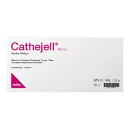 Cathejell Mono lubrifiant stérile ZHS 12,5 g, 25 pc