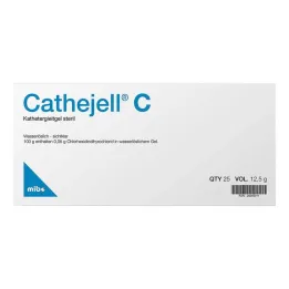 Cathejell C lubrifiant stérile ZHS 12,5 g, 25 pc