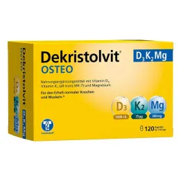 Capsules Dekristolvit Osteo D3K2 MG, 120 pc