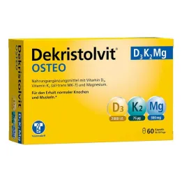Capsules Dekristolvit Osteo D3K2 MG, 60 pc