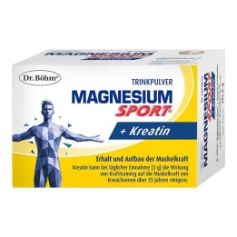 Dr. Böhm Magnésium Sport + Granules de créatine, 30 pc