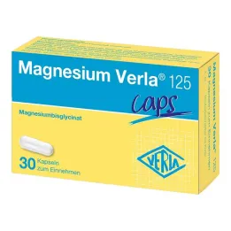 Magnésium Verla 125 Caps, 30 pc